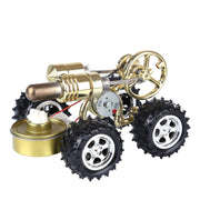 Hot Air Stirling Engine Car Engine Model Science Experiment Educational Toy - EngineDIY