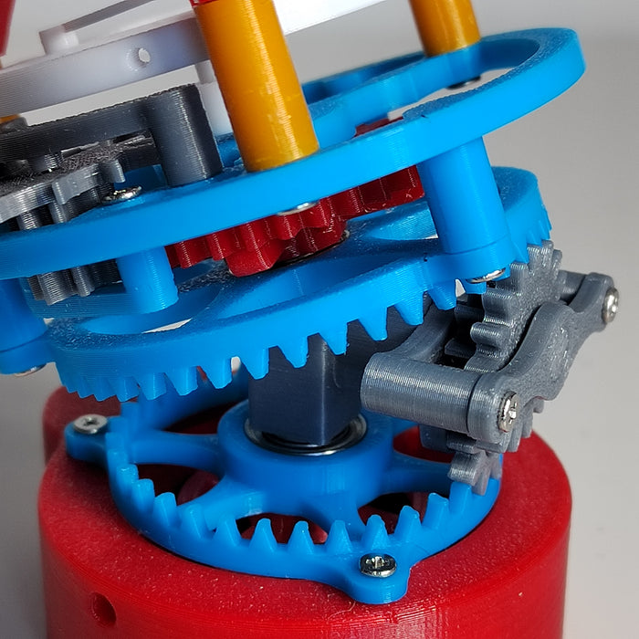 3D Printed Tilt-angle Tourbillon Assembly Model Physics Experiment Teaching Model Educational Toy