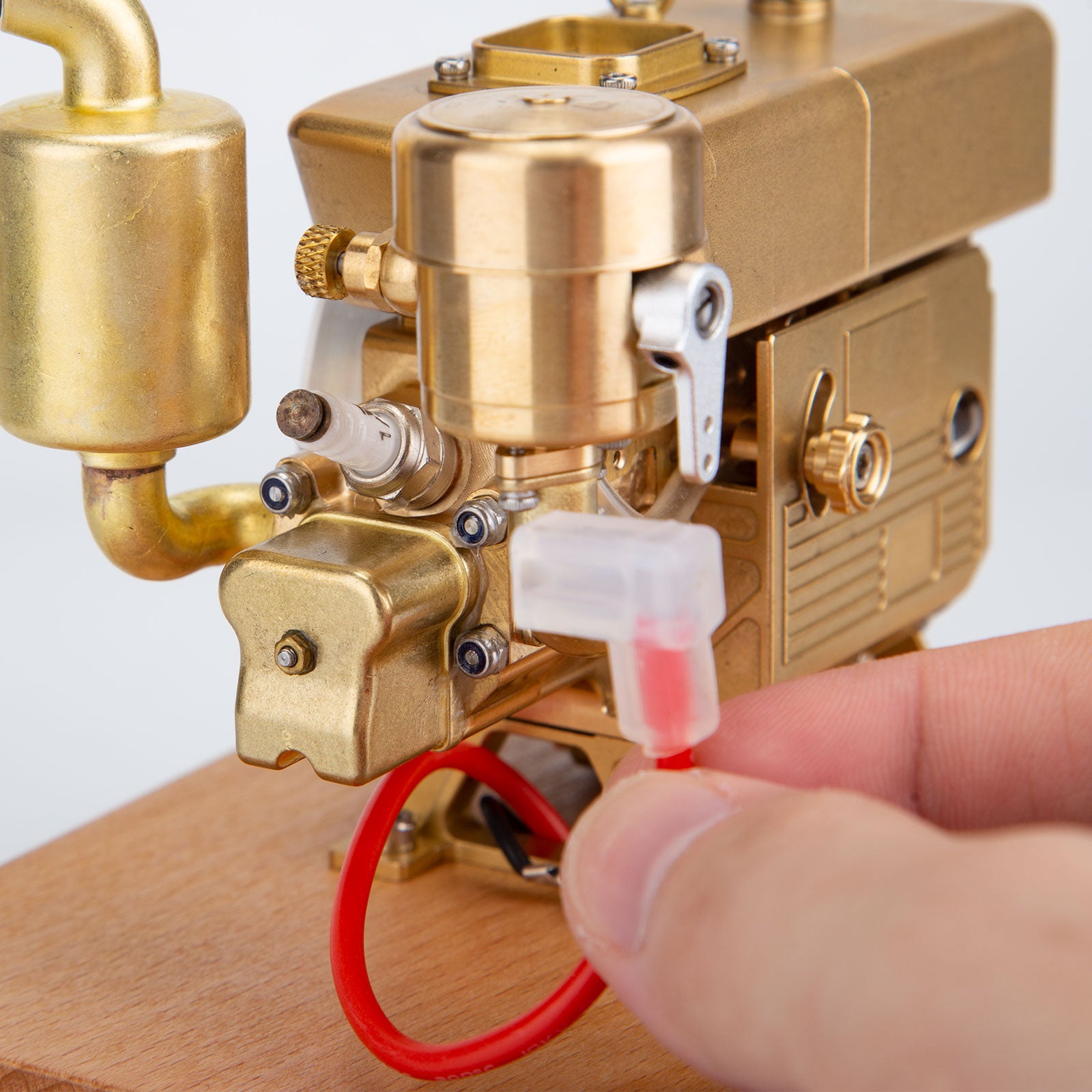 RETROL MUSA 2,2 cm³ Mini moteur à essence monocylindre 4 temps refroidi par eau par évaporation Modèle de moteur à combustion interne