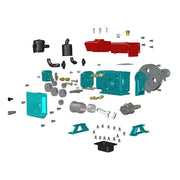 CISON L100 3.5cc Mini Evaporative Cooled Single-cylinder 4-stroke Gasoline Engine Internal Combustion Engine Model 8000rpm - EngineDIY