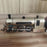 TECHING Steam Locomotive Train Metal Assembled Steam Train Model Gift Collection - Used (Assembled Version) Like New