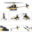 2.4G RC Airplane 5CH 6-Axis Gyroscope Mini Helicopter Model Aircraft Toy (RTF Version)