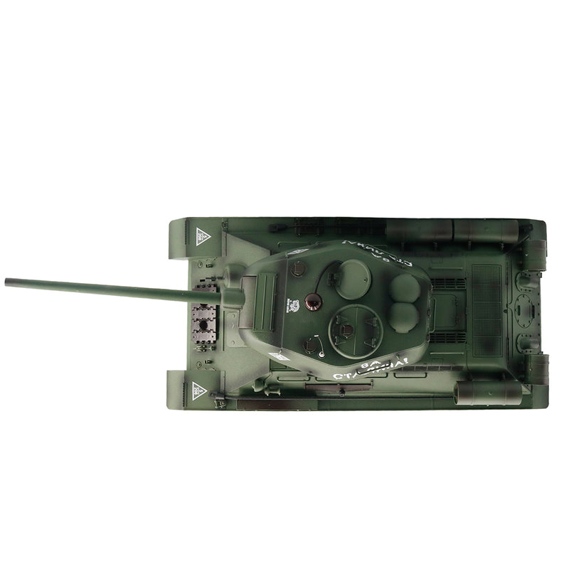 1/16 RC-Panzer, sowjetischer T-34-Mittelpanzer, 2,4-G-Fernsteuerungsmodell, Militärpanzer mit Sound- und Raucheffekt – Verbesserte Ausgabe