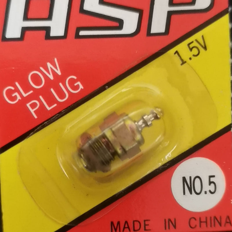 NO.5  Glow Plug 1.5V for NR200 Methanol Engine Model (China ASP) - EngineDIY