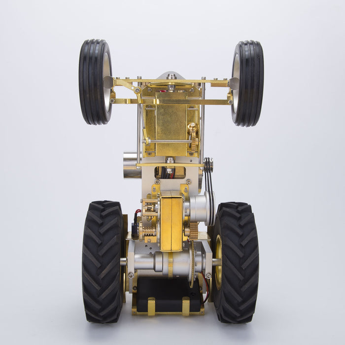 T1 Antique Roller Tractor Model with Mini Water-cooled Single-cylinder Gasoline IC Engine