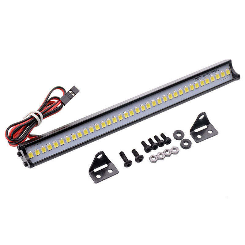 Climbing Car LED Roof Lamp Searchlight Bar Car 36 LED Lights for HSP TRAXXAS TRX-4/ AXIAL SCX10 90046/ D90 - EngineDIY