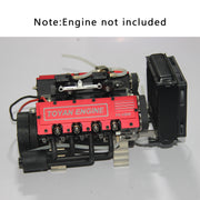 Water-cooling Radiator Support Holder Kit for TOYAN V8 Engine - TOYAN Original - EngineDIY