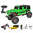 1/10 2.4G 40KM/H 4WD RC Crawler Car Metal Off-road Vehicle High and Low Differential RC Climbing Car Toy with Dual Battery