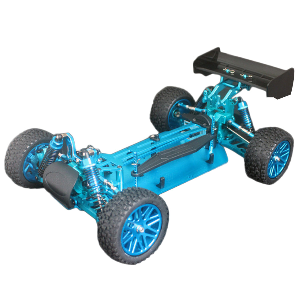 HSP 94107 1/10 4WD Electric Remote Control Off-road Car Frame Empty Chassis with Tires - KIT