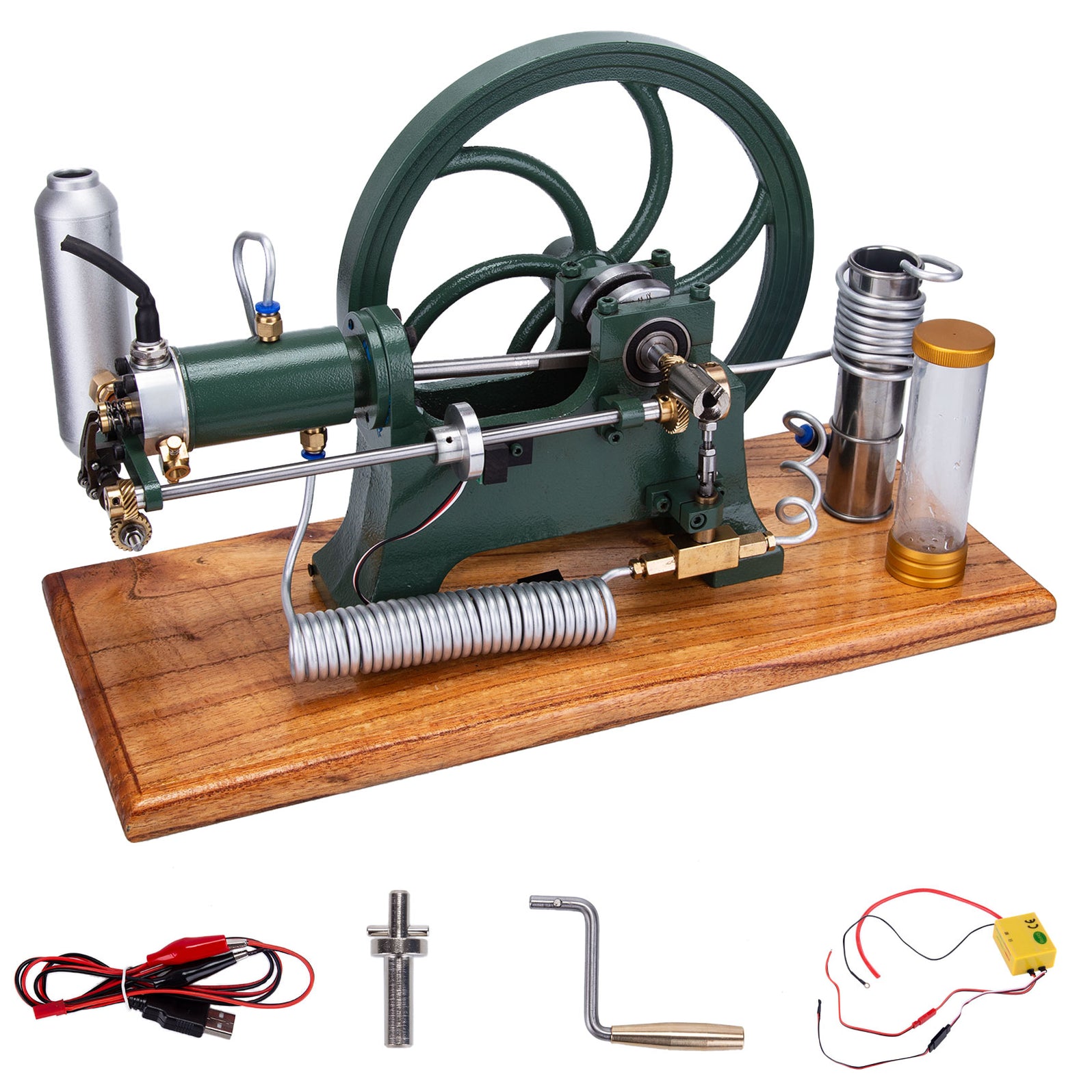 Miniature Mill Engine RETROL Horizontal Mill Engine Stationary Steam Engine Hot-bulb Engine ...