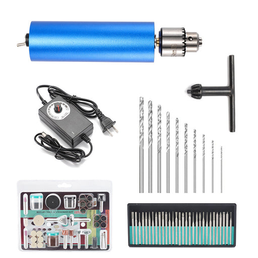 Handheld Mini Metal Electric Grinder Drill Accessories DIY Tools Set