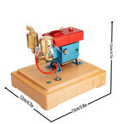 RETROL MUSA 1/8 2.2cc Mini Single-cylinder Four-stroke Evaporative Water-cooling Gasoline Engine Internal Combustion Engine Model