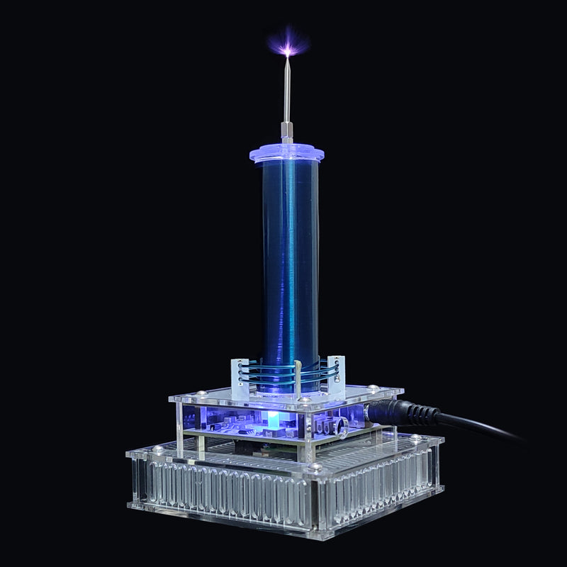 Bluetooth Musical Tesla Coil Plasma Singing Loudspeaker Scientific Experiment Desktop Educational Toy - EngineDIY