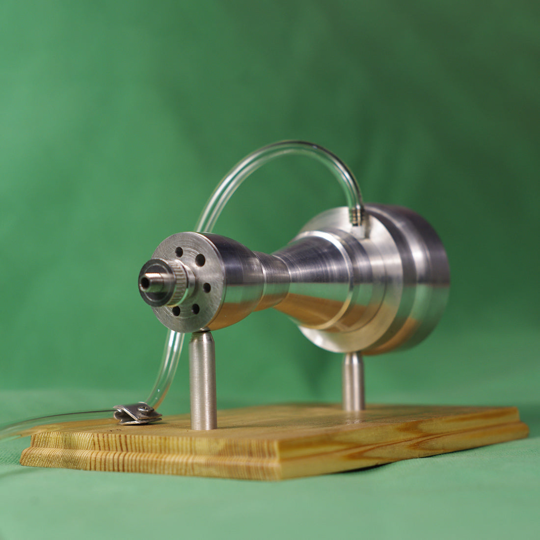 Modèle de turbine à vapeur en métal pour expérience scientifique - Enginediy