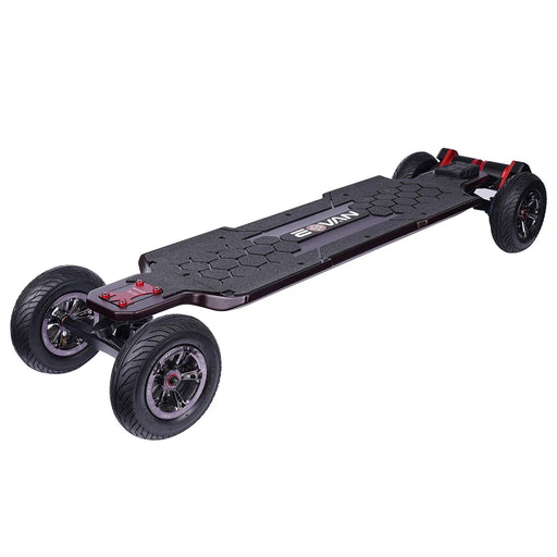 2.4G RC Electric Skateboard with Electroplated Aluminum Alloy Wheel - GTS Carbon AT+175RS