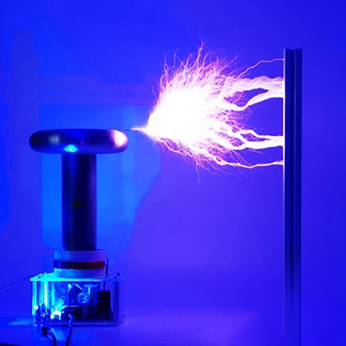Musical Tesla Coil Solid-state Plasma Loudspeaker Artificial Lightning Storm Maker with 30cm Arc