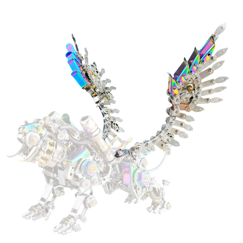 Tiger Wing 3D Metal Model Kit Accessories for Bengal Tiger, Saber-toothed Tiger - EngineDIY