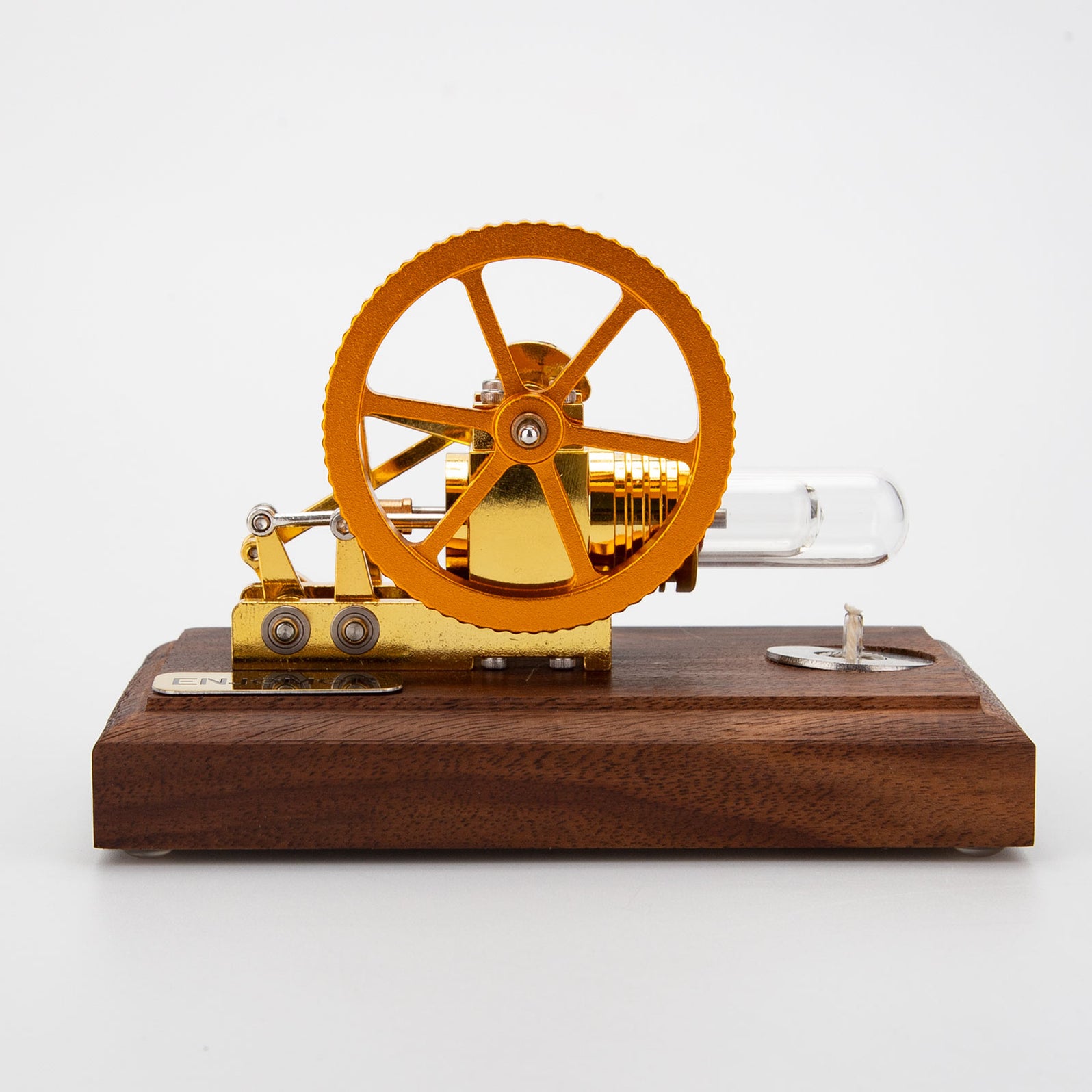 Mini Gamma Hot Air Stirling Engine Model External Combustion Engine ...