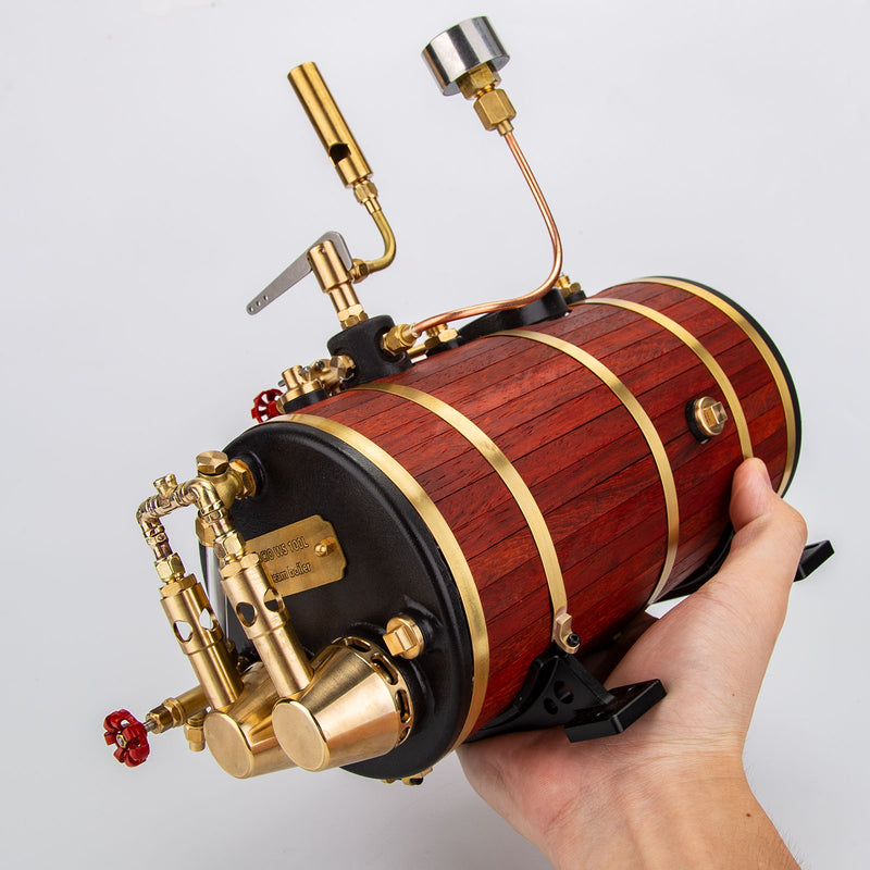 YAKI Machine à vapeur à double cylindre avec gobelet à huile Mini moteur vertical en métal Kit pour machine à vapeur 80-120 cm Modèle bateau (chaudière non incluse), 7,6 x 4,8 x YAKI Machine à vapeur à double cylindre avec gobelet à huile Mini moteur vertical en métal Kit pour machine à vapeur 80-120 cm Modèle bateau (chaudière non incluse), 7,6 x 4,8 x