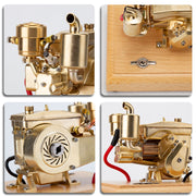 M21 1.9CC Mini Horizontal Single-cylinder Four-stroke Gasoline Engine Tractor Engine IC Engine Model - EngineDIY