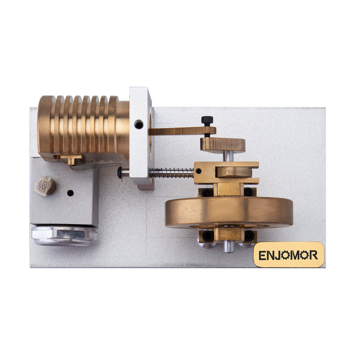 Single Cylinder Stirling Engine Model | Suction Fire Type Bracket Version