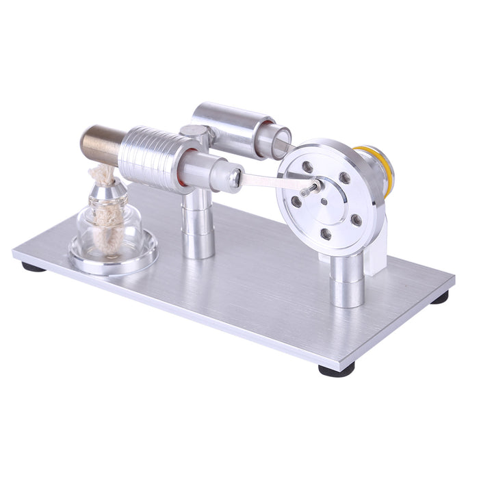 Stirling Engine Model with Generator Bulb Science Developmental Toy