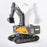 HUINA 1:14 22CH 2.4G RC Excavator Engineering Vehicle Model Alloy Construction Truck Unique Gift Collection - enginediy
