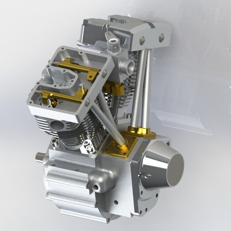cison ohv shovelhead v2 engine model 
