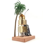 KACIO FD-6 Mini Three-legged Vertical Swing Steam Engine Model with Boiler & Steam Power Generating Units - EngineDIY