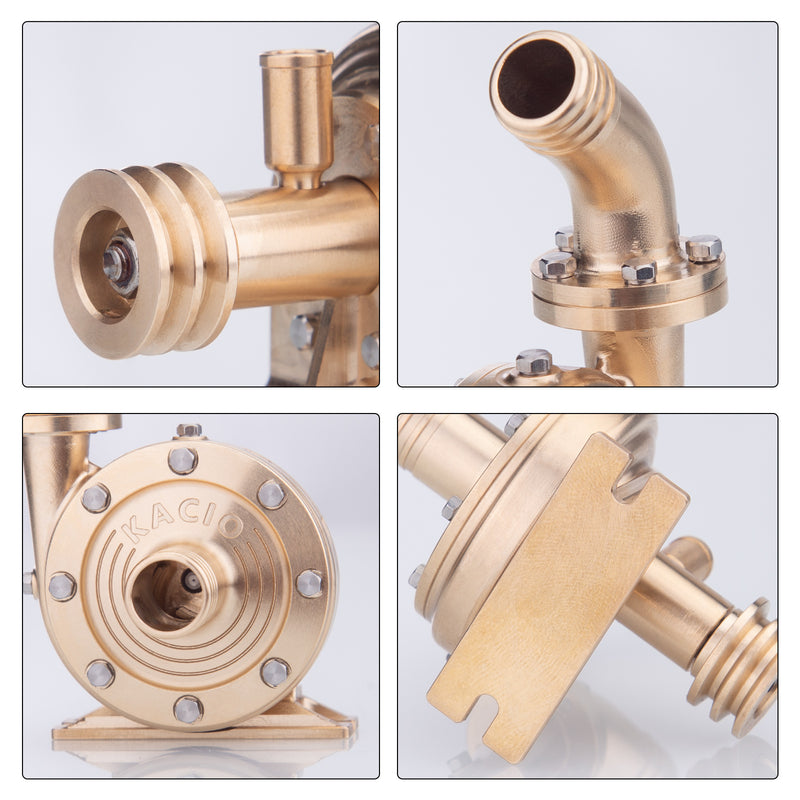 KACIO B30-1 Mini Centrifugal Water Pump Model For Steam Engine Whippet  Interal Combustion Engine Model - EngineDIY