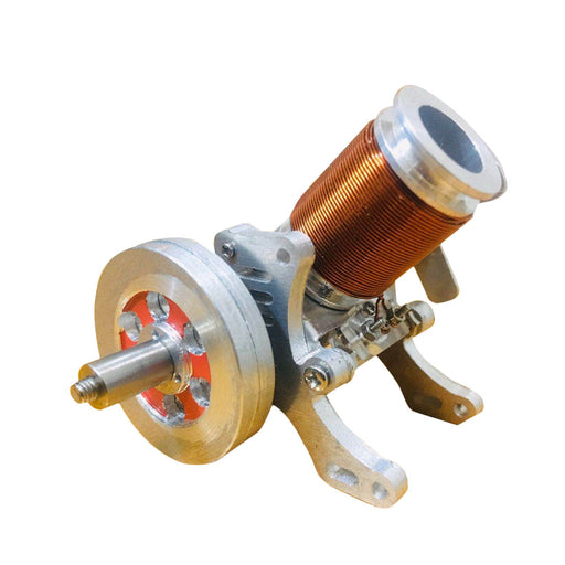 Single-cylinder Electromagnetic Engine Model | 6-12V 2A All-metal Engine Model - enginediy