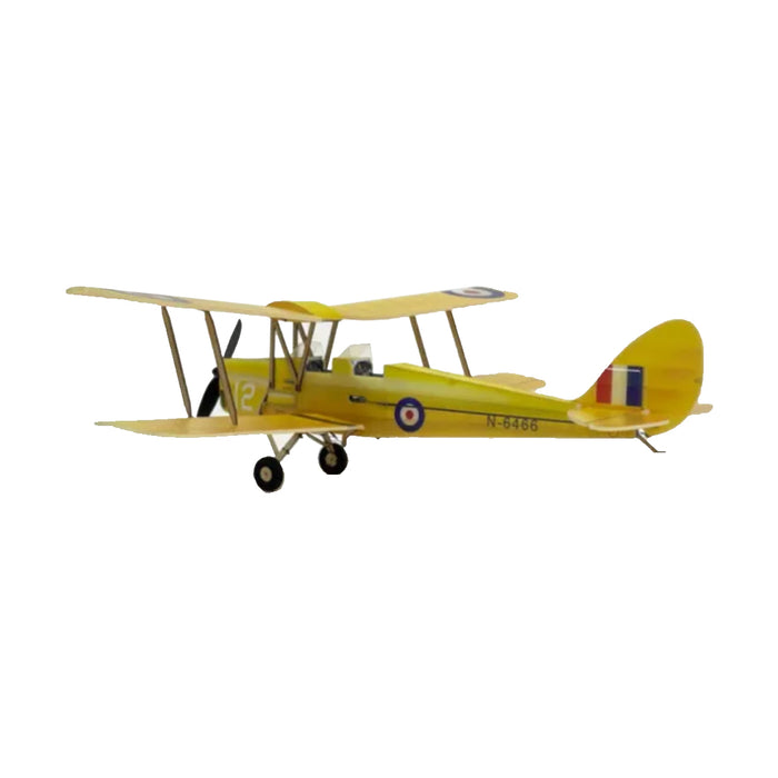 MinimumRC Tigermoth 4CH RC Biplane Mini Fixed-Wing Airplane Model Toy