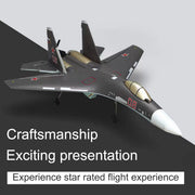 SU35 2.4G RC Airplane 4CH Fighter Airplane Plane Boys' Electric Aircraft Toy Gift (RTF Version) - EngineDIY