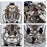 3D Metal Steampunk Moving Mechanical Dinosaur Head Model Kits - 180PCS+