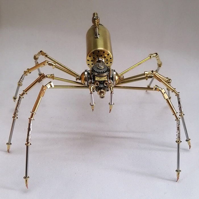 DIY Metal Assembly 3D Mini Spider Model Steampunk Puzzle Toy Set 183PCS