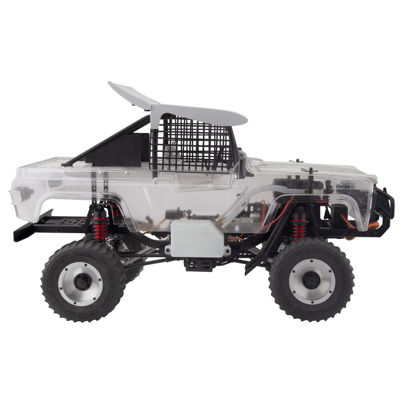 TOYAN X-POWER Sand Cruiser 1:8 RC Off-road 4WD Car Vehicle Crawler Kit - EngineDIY