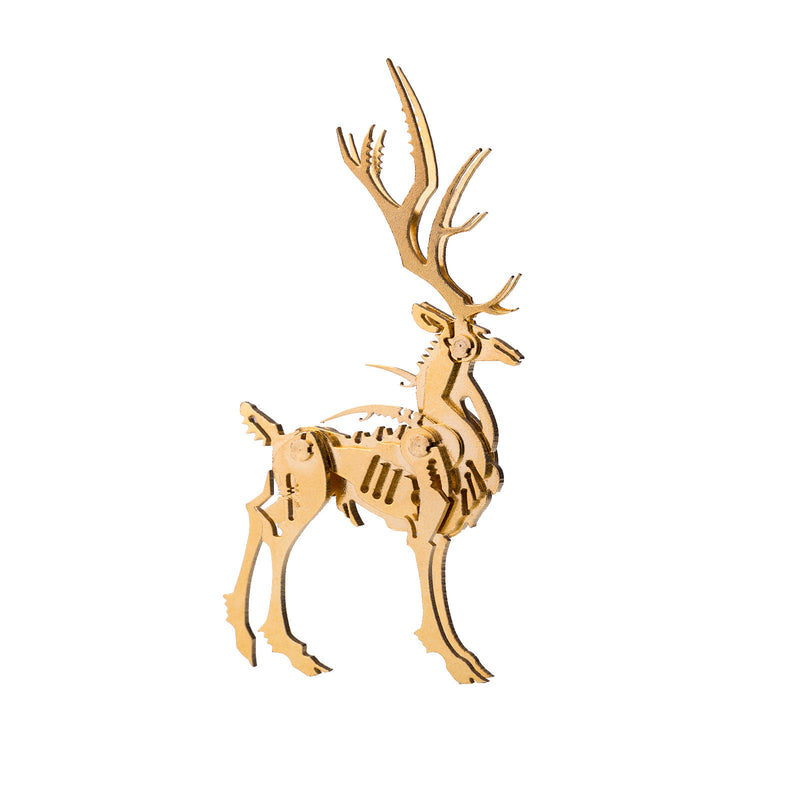 3D Metal Elk Model Kit - Make Your Own Advent Calendar -200PCS - EngineDIY
