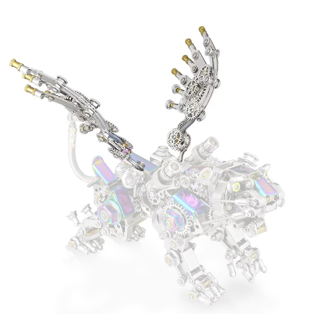 Tiger Wing 3D-Metall-Modellbausatz, Zubehör für Bengaltiger, Säbelzahntiger