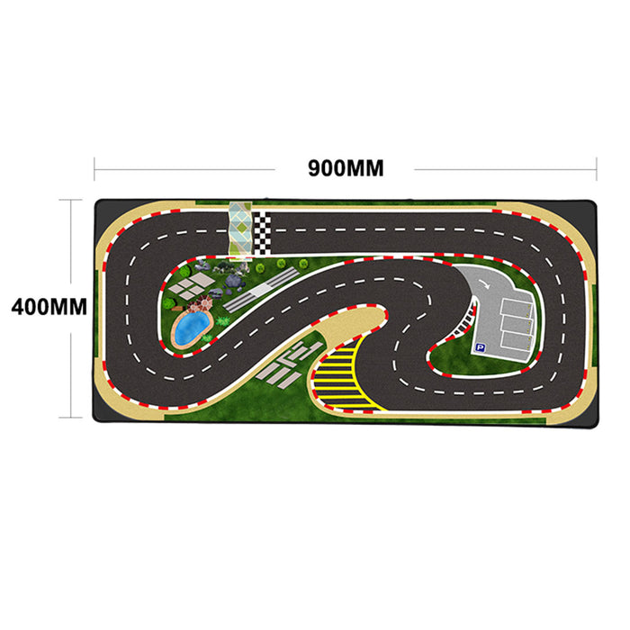 TURBO RACING 1:76 Full Scale Mini RC Car Racing Track Play Mat - enginediy