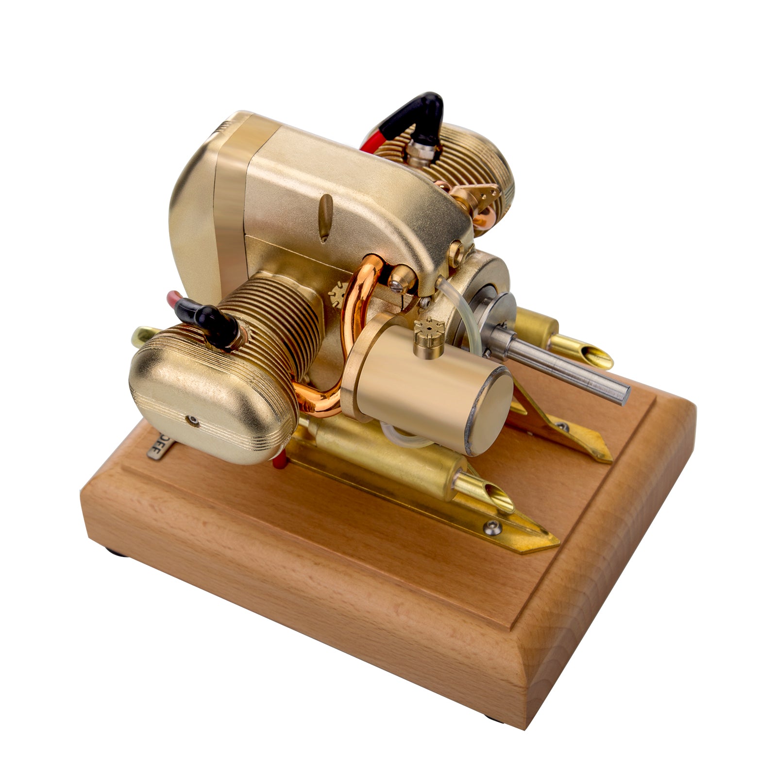 R90S 3.2cc Mini Gasoline Engine 2-Cylinder 4-Stroke Motorcycle Interna ...