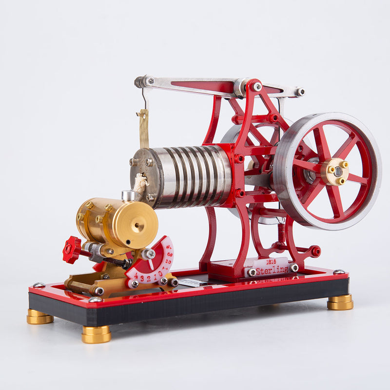 RETROL VE-01 Crossbeam Vacuum Engine Model Flame Eater External Combustion Engine Educational Toys Gifts - EngineDIY