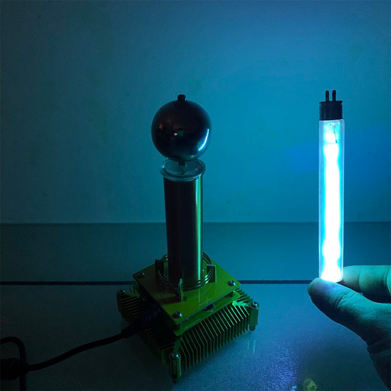 Bluetooth Singing Tesla Coil Music Speaker Plasma Loudspeaker Desktop Toy-US Plug - EngineDIY