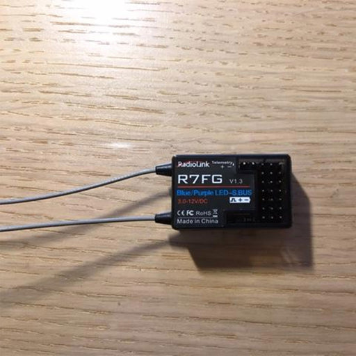 RC Receiver, R7FG Gyro Receiver for RC Car/RC Boat/Fixed Wing/Glider