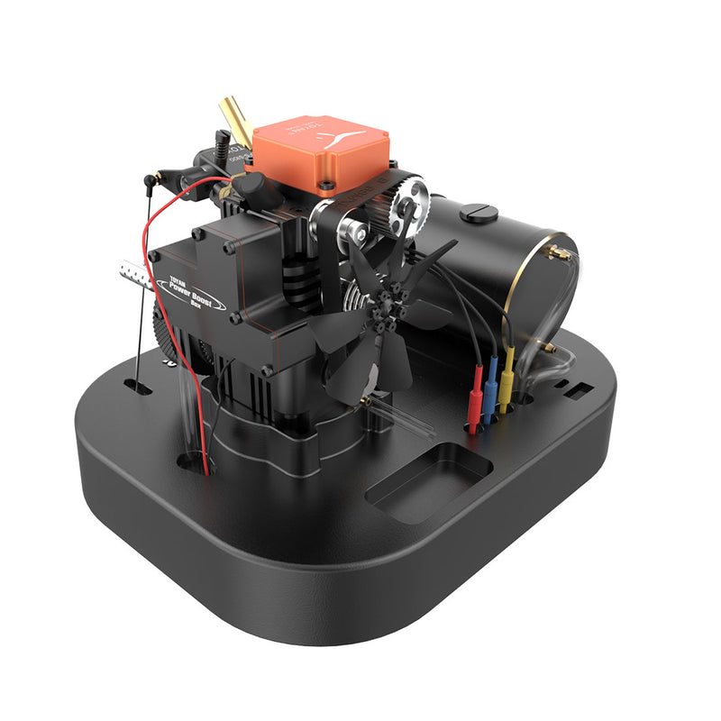 toyan power boost box Toyan FS-L400 BGD-XP 4 Cylinder 4-stroke Nitro Engine w/ Base Fully Assembled