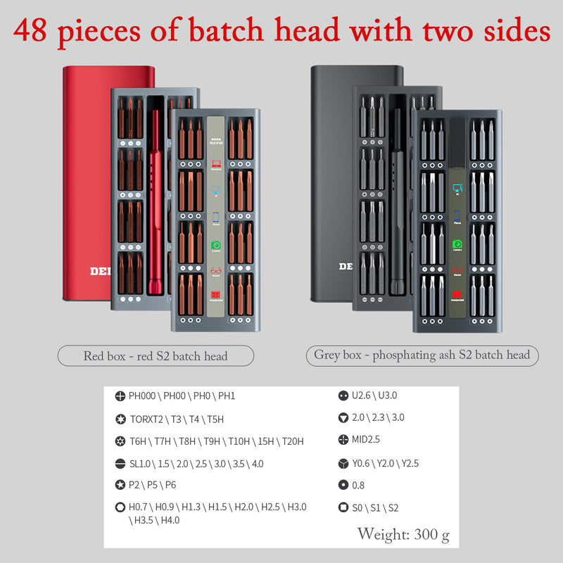 Outils pour moteur, 3 ensembles de tournevis magnétiques de précision, tournevis électrique, clé hexagonale, ensembles d'outils de bricolage