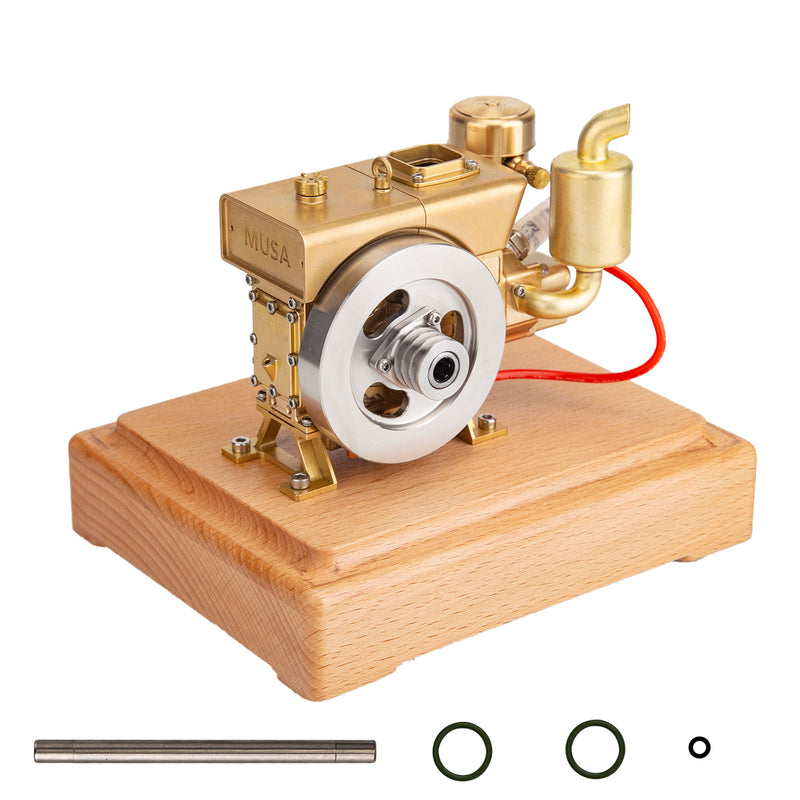RETROL MUSA 1/8 2.2cc Mini Single-cylinder Four-stroke Evaporative Water-cooling Gasoline Engine Internal Combustion Engine Model