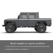 Capo CUB1 RC Crawler Truck 1:18 4WD Electric RC Simulation Off-Road Vehicle Pickup Truck Model with Differential Lock KIT - EngineDIY