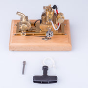 M16C 1.6cc Mini 4 Stroke Gasoline Engine Model Vertical Air-cooled Single-cylinder Internal Combustion Engine Model with Vane Pump - EngineDIY