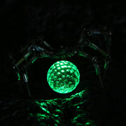 3D Metal Spider Model DIY Kits with 3CM Glowing LED Crystal Ball -270PCS+