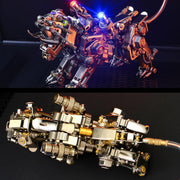 3D Metal Tiger Kit Assembly Smilodon Model Saber-toothed Tiger - 650PCS+ - EngineDIY